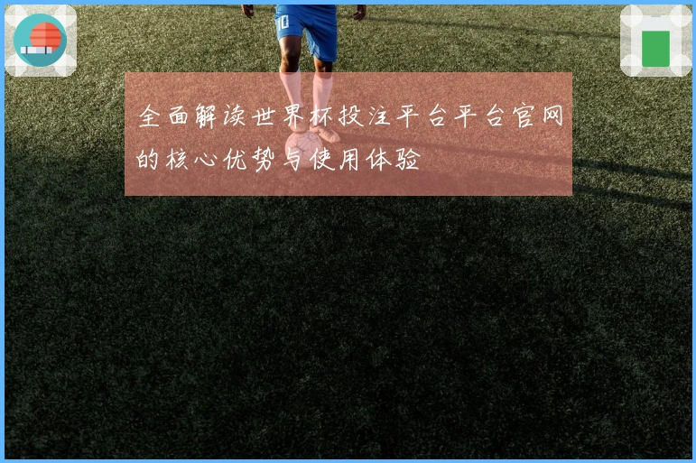 全面解读世界杯投注平台平台官网的核心优势与使用体验