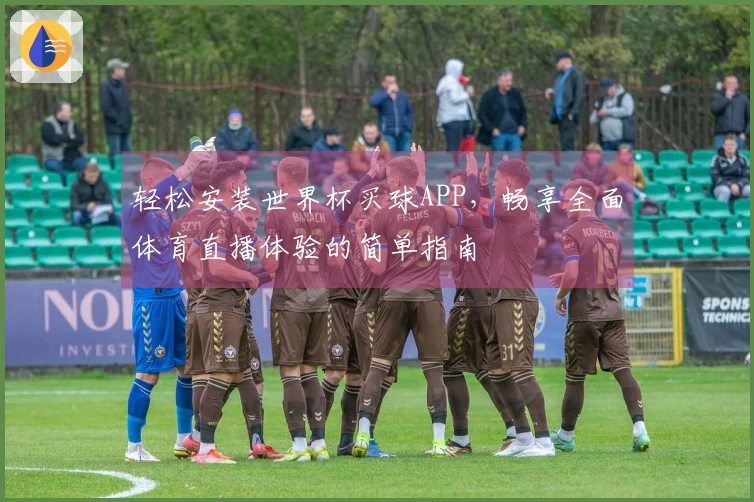 轻松安装世界杯买球APP，畅享全面体育直播体验的简单指南