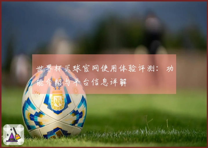 世界杯买球官网使用体验评测：功能介绍与平台信息详解